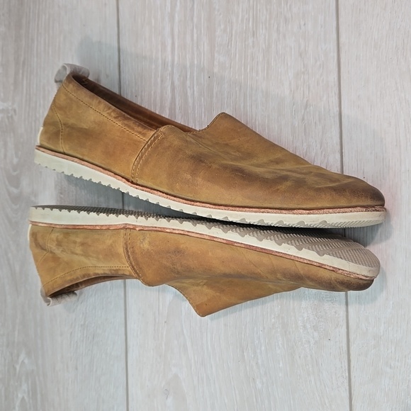 Sorel Women Ella Leather Loafer Slip on shoes sz 9 - Picture 8 of 10